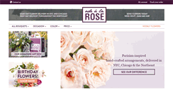 Desktop Screenshot of odealarose.com
